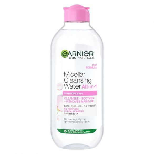 GARNIER SKIN NATURALS SENSITIVE Мицеларна вода за лице, 400 мл.