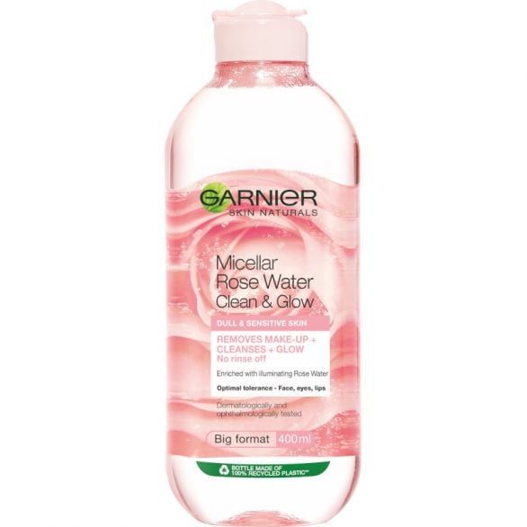 GARNIER SKIN NATURALS ROSE WATER Мицеларна вода с розова вода, 400 мл.