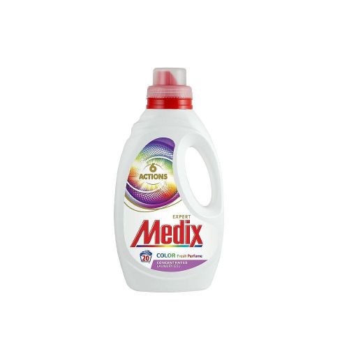 Течен перилен препарат Medix, 6 Actions, Color Fresh Perfume, 1.1л., 20пр.