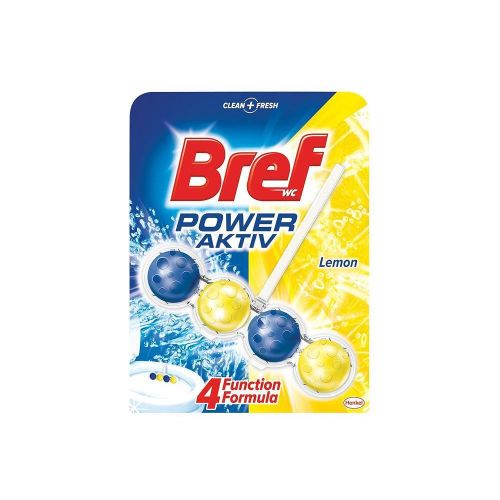  Ароматизатор за тоалетна Bref WC, Power Active, Lemon.