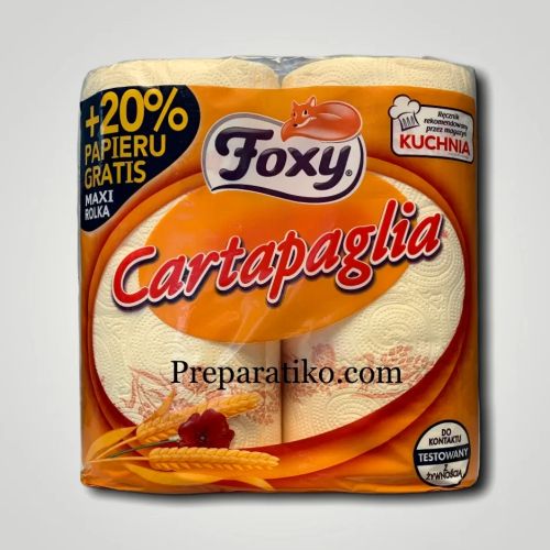 Foxy cartapaglia 100% целулозна кухненска хартия 2 рола