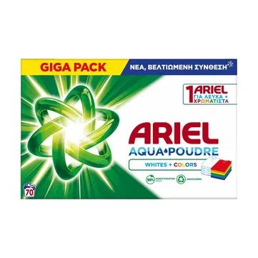 сух прах/гранулиран ARIEL P&G 70 перални 4.55кг