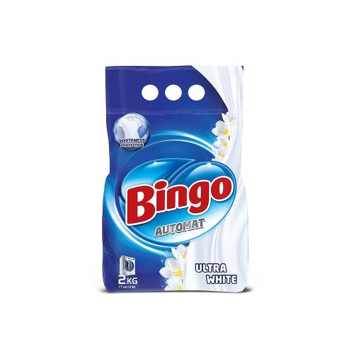 Прах за пране Bingo, Ultra White, 2кг.