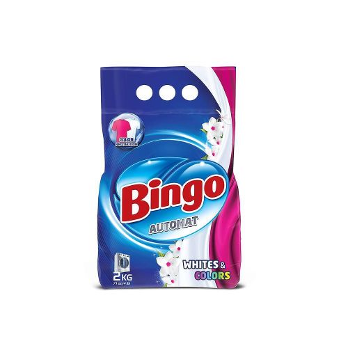 Прах за пране Bingo, White & Colors, 2кг.