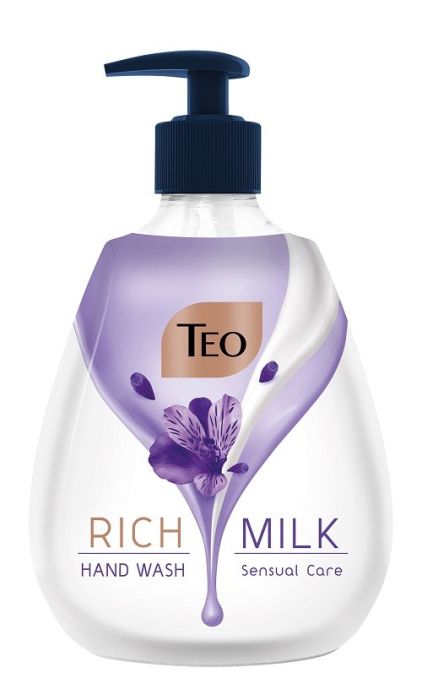 Teo Rich Milk Sensual Care Хидратиращ течен сапун - помпа 400 мл