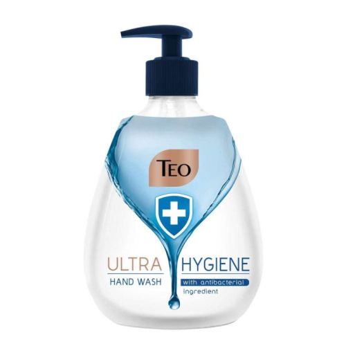 Teo Rich Milk Ultra Hygiene Течен антибактериален сапун - помпа 400 мл