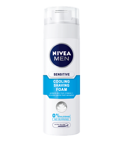 Nivea MEN Пяна за бръснене Sensitive Cool 200 ml