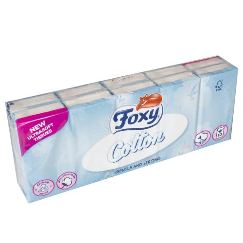 foxy cotton 4пласта 10 бр