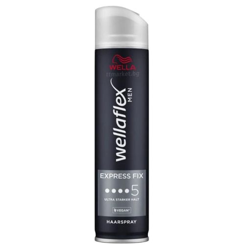 WELLAFLEX MEN EXPRESS FIX HAARSPRAY 