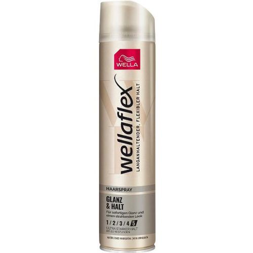 Wellaflex Haarspray Glanz & Halt Ultra Stark  лак за коса