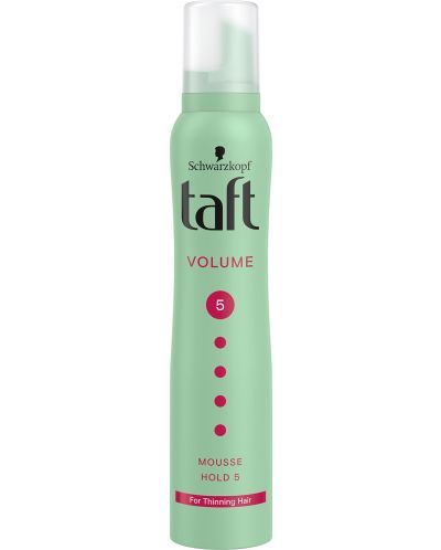 Taft Volume Пяна за коса за обем, Ниво 5