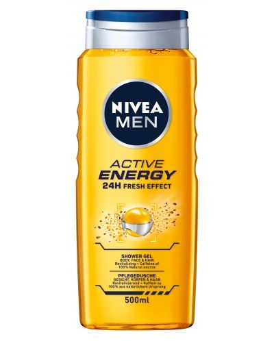 NIVEA MEN Душ гел Active Energy, 500 ml