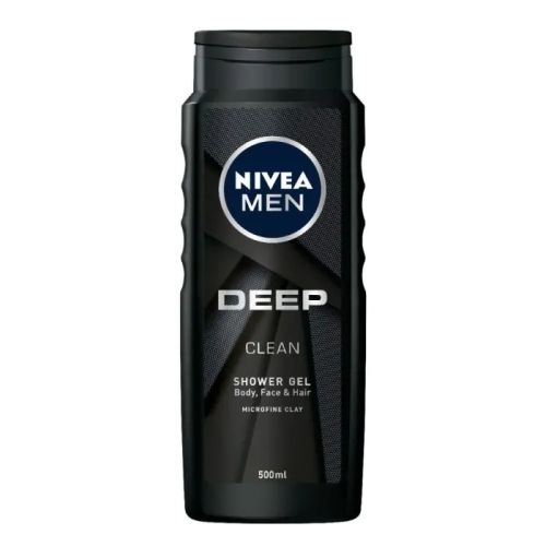 Nivea Men Deep Clean Душ гел за мъже с глина 500 мл