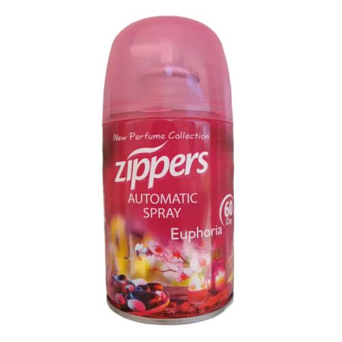 ZIPPERS АРОМАТИЗАТОР, ПЪЛНИТЕЛ ЗА МАШИНКА,EUPHORIA, 260МЛ