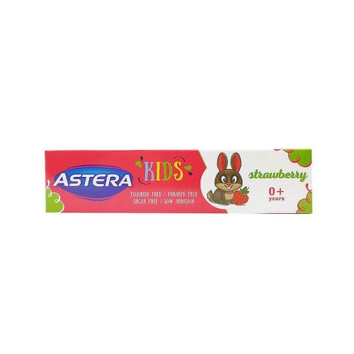 Паста за зъби АСТЕРА, Детска, Strawberry, 0+г., 50мл.