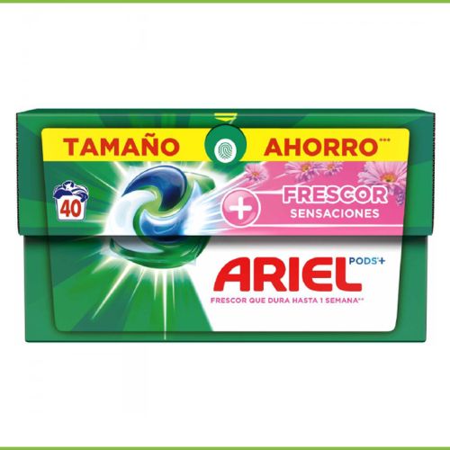 Капсули Ariel All in 1 Frescor Sensaciones, 40 броя