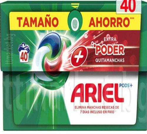 Капсули Ariel All in 1 Pods Extra Poder, 40 пранета