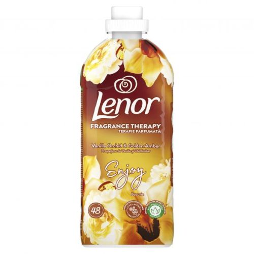 LENOR GOLD ORCHID & VANILLA AMBER Омекотител, 48 пранета