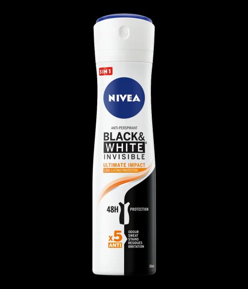 Дезодорант Invisible Black&White Ultimate Impact, 150 ml