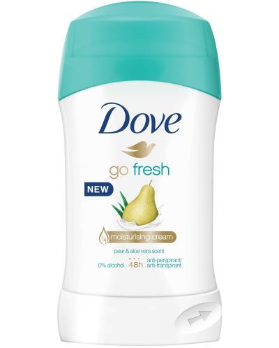 Dove Go Fresh Стик против изпотяване Pear & Aloe vera, 40 ml