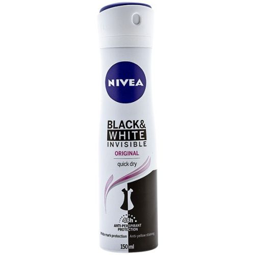 Дезодорант против изпотяване 48 часа Nivea Invisible Black&White Original 150ml