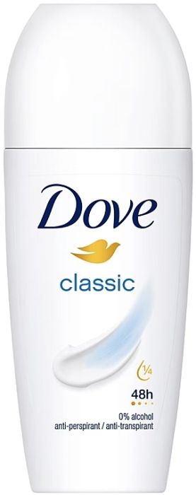 Dove Body Care Рол-он дезодорант Dove Classic 48H Roll-On Anti-Perspirant