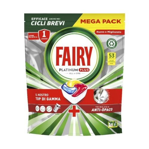 таблетки съдомиялна Fairy Platinum PLUS 53бр