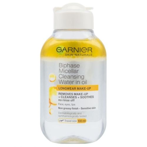GARNIER SKIN NATURALS BIPHASE MICELLAR CLEANSING WATER IN OIL Мицеларна вода за лице, 100 мл.