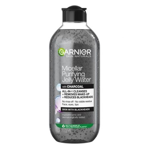 GARNIER SKIN NATURALS CHARCOAL Почистваща мицеларна гел, 400 мл